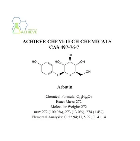 Arbutin structure CAS 497-76-7 | Shaanxi BLOOM Tech Co., Ltd Arbutin structure CAS 497-76-7 | Shaanxi BLOOM Tech Co., Ltd