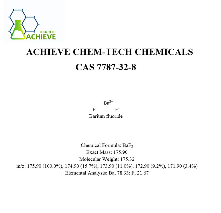 Barium Fluoride CAS 7787-32-8 | Shaanxi BLOOM Tech Co., Ltd Barium Fluoride CAS 7787-32-8 | Shaanxi BLOOM Tech Co., Ltd