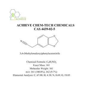 3,4-(metilēndioksi)fenilacetonitrils CAS 4439-02-5