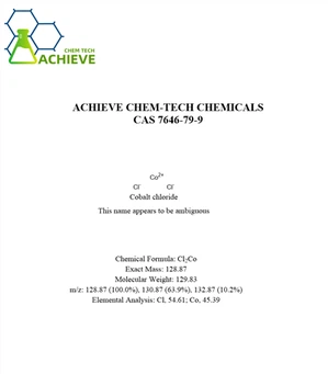 Kobalta hlorīda pulveris CAS 7646-79-9