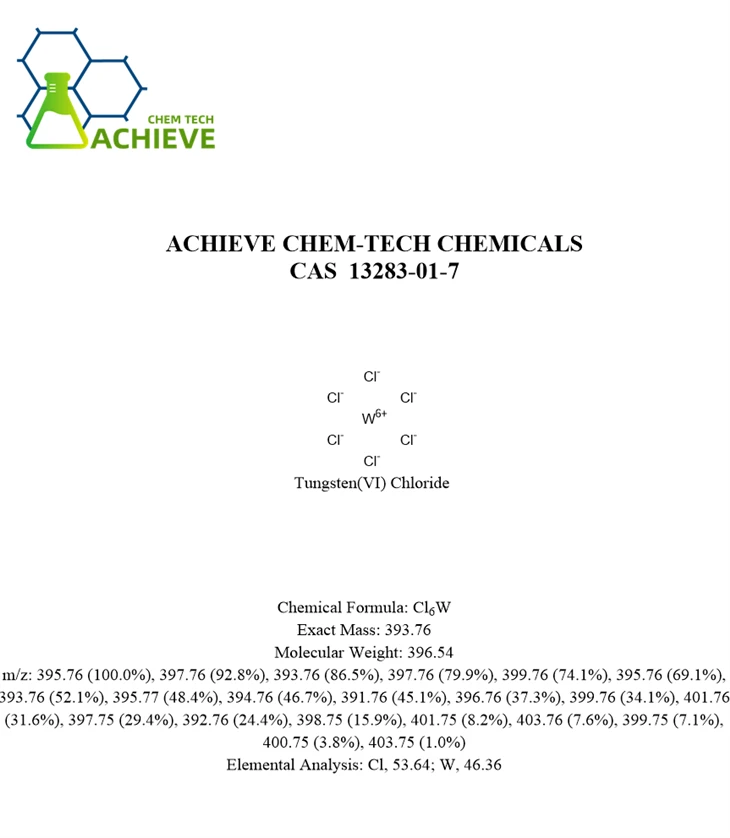 Volframa (vi) hlorīds CAS 13283-01-7